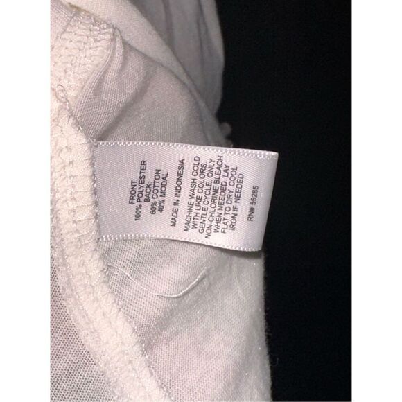 NEW WITH TAGS Express. Crewneck Women's off white cream colored Pullover Lightwe - Picture 5 of 6